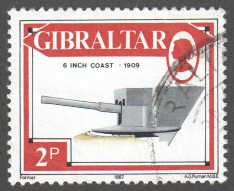 Gibraltar Scott 509 Used - Click Image to Close